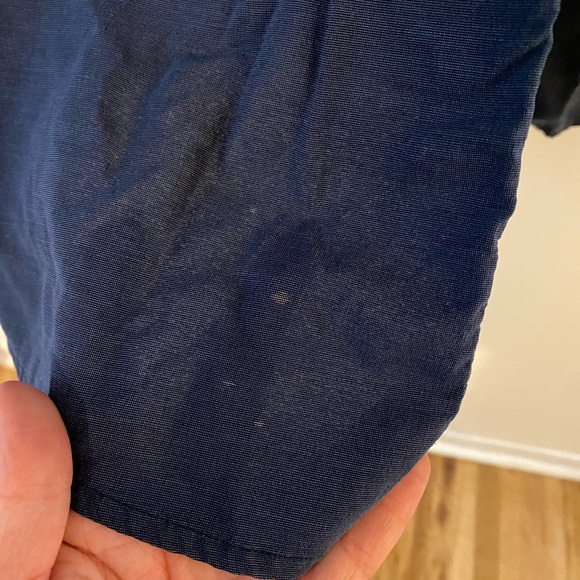 REI Co-Op Trail Shirt Medium Mens Blue Button Up Nylon Stretch Long Sleeve Sz XL - Picture 2 of 4